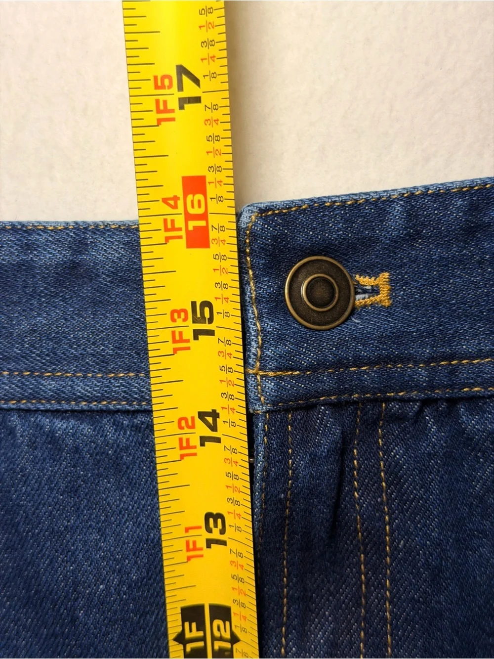 Promesa Classic Dark Blue Denim Skirt size large